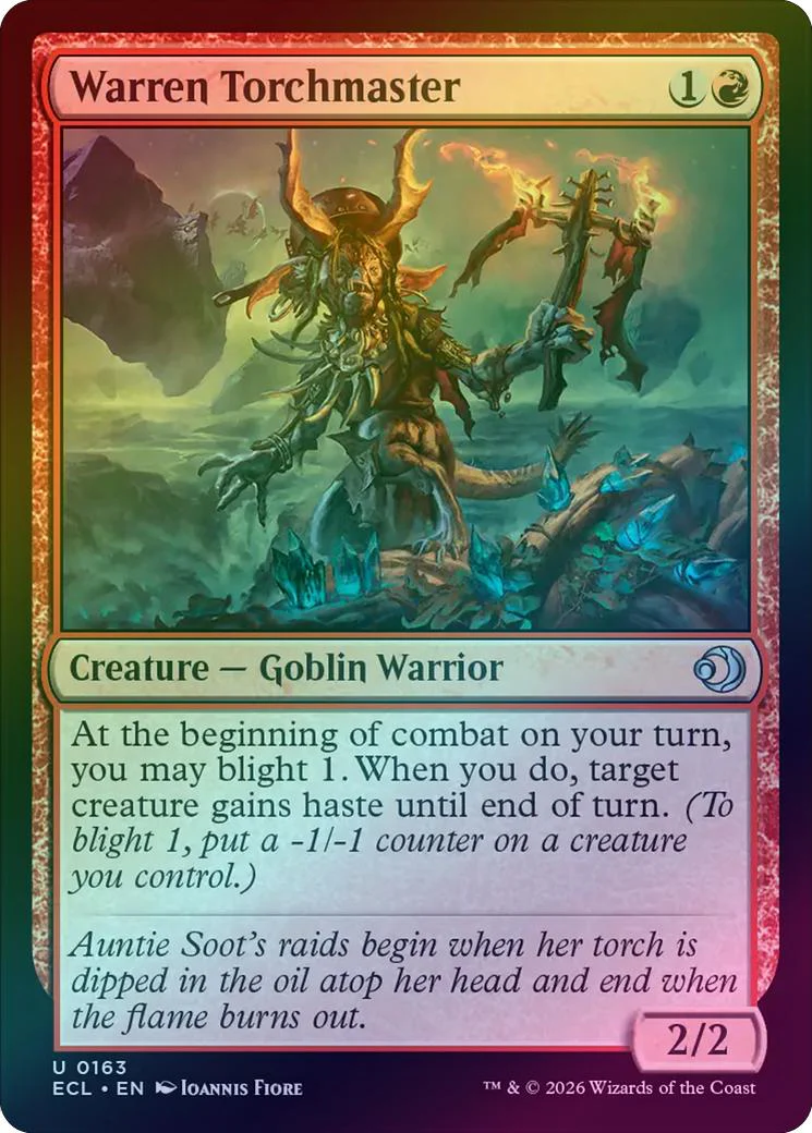 Warren Torchmaster (Foil) (ECL)