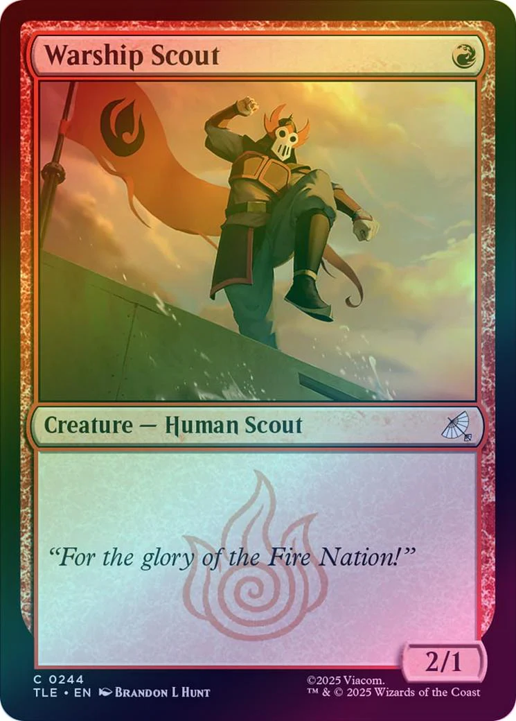 Warship Scout (Foil) (TLE)