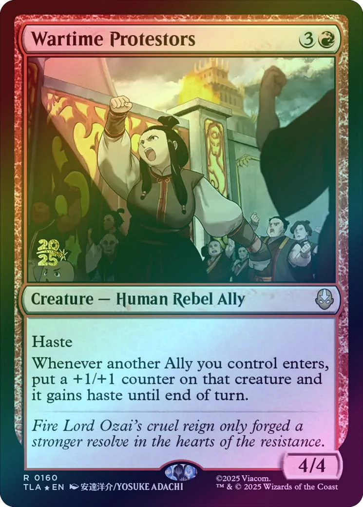 Wartime Protestors - Prerelease Promo (Foil) (PTLA)