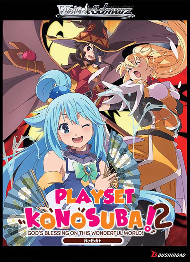 Weiss Schwarz - KONOSUBA 2 - God’s blessing on this wonderful world! Re:Edit Playset