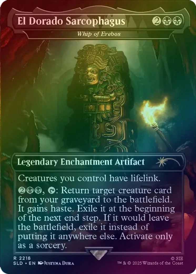 El Dorado Sarcophagus // Whip of Erebos - Uncharted (Rainbow Foil) (SLD)