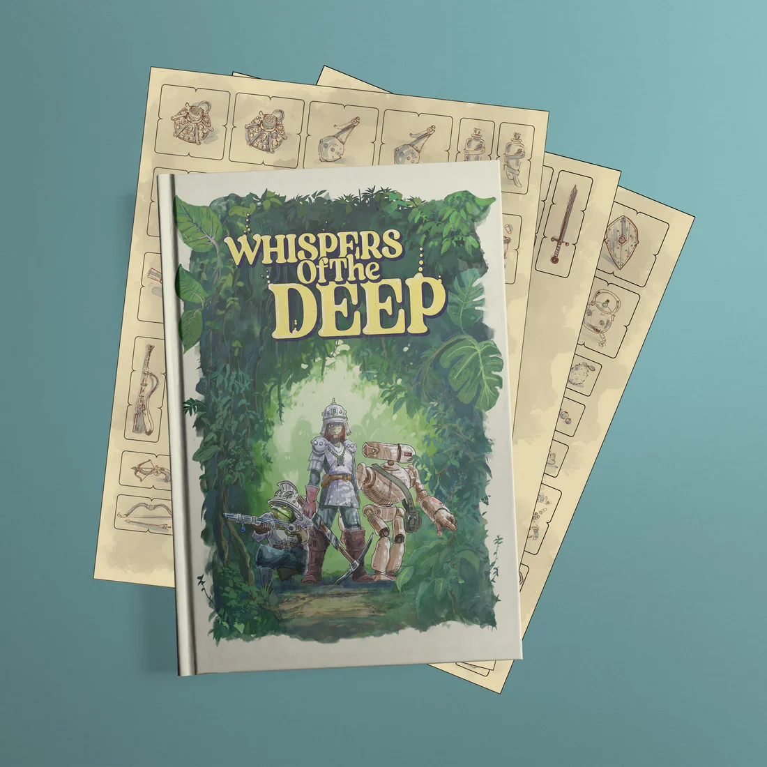 Whispers of the Deep: A Skirmish Game of Whimsical Treasure Hunting
