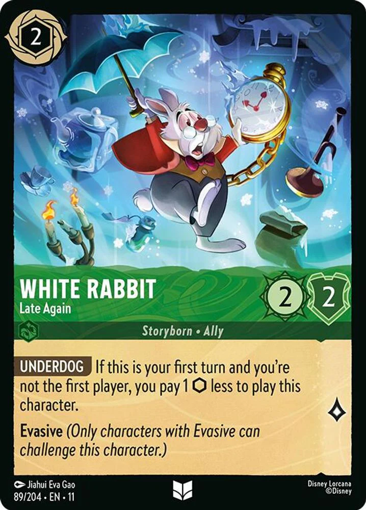 White Rabbit (Late Again) - 89/204 - Uncommon