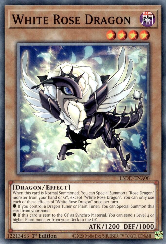 White Rose Dragon - L5DD-ENA08 - Common - 1st Edition