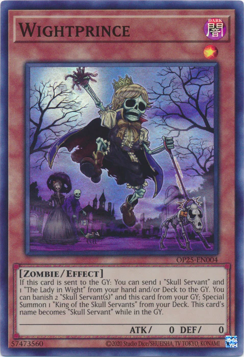 Wightprince - OP25-EN004 - Super Rare - Unlimited