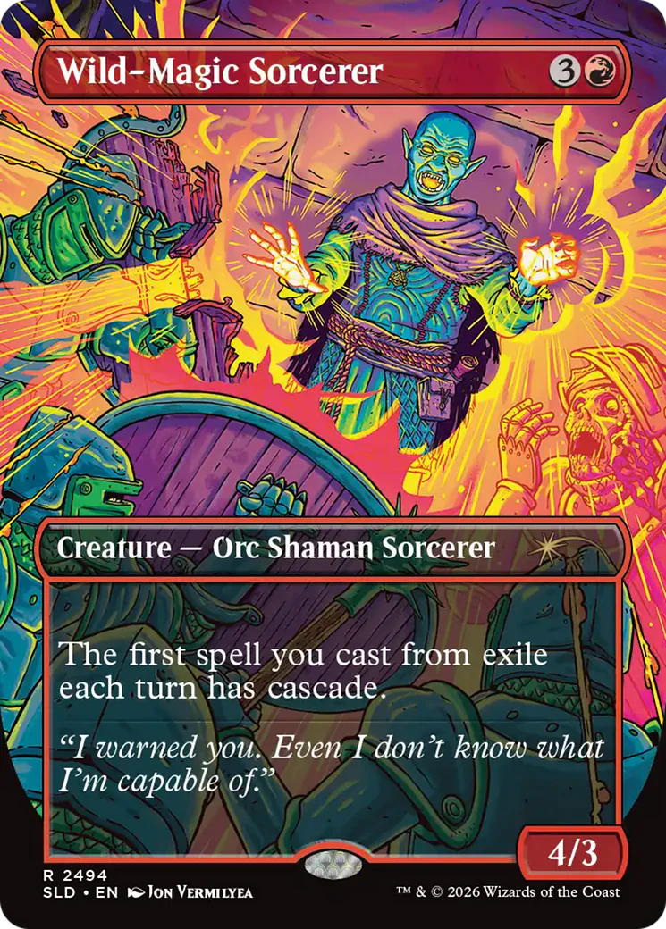 Wild-Magic Sorcerer - D&D: Shadows Over Baldur's Gate (SLD)