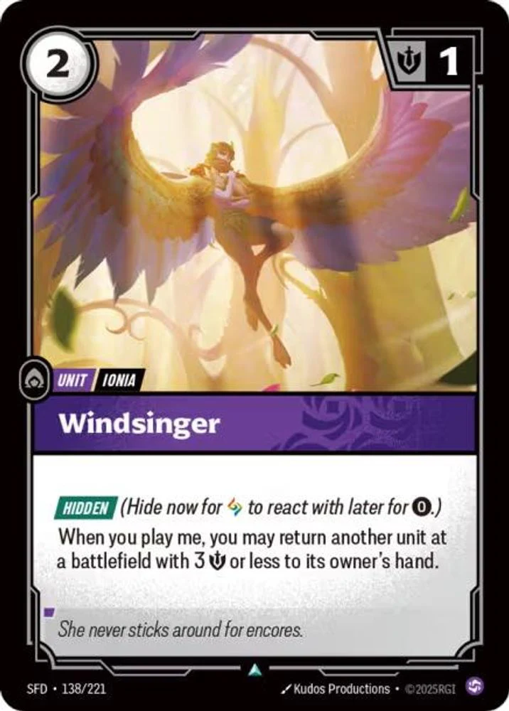 Windsinger - 138/221 - Uncommon