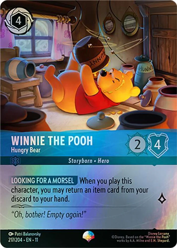 Winnie the Pooh (Hungry Bear) - 217/204 - Epic