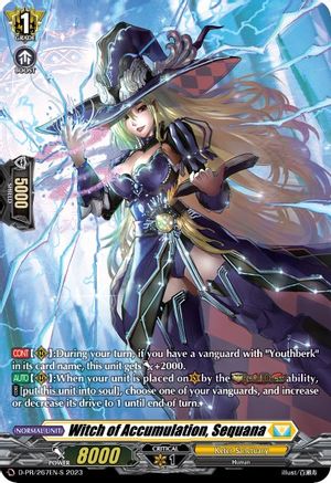 Witch of Accumulation, Sequana (Foil) - D-PR/267EN-S - Promo