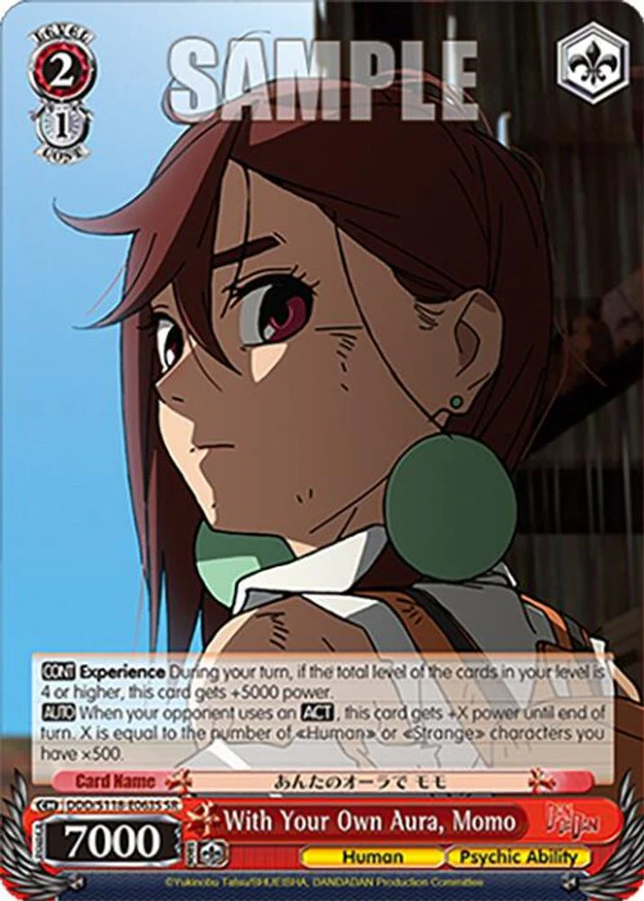 With Your Own Aura, Momo (SR) - DDD/S118-E063SSR - Super Rare