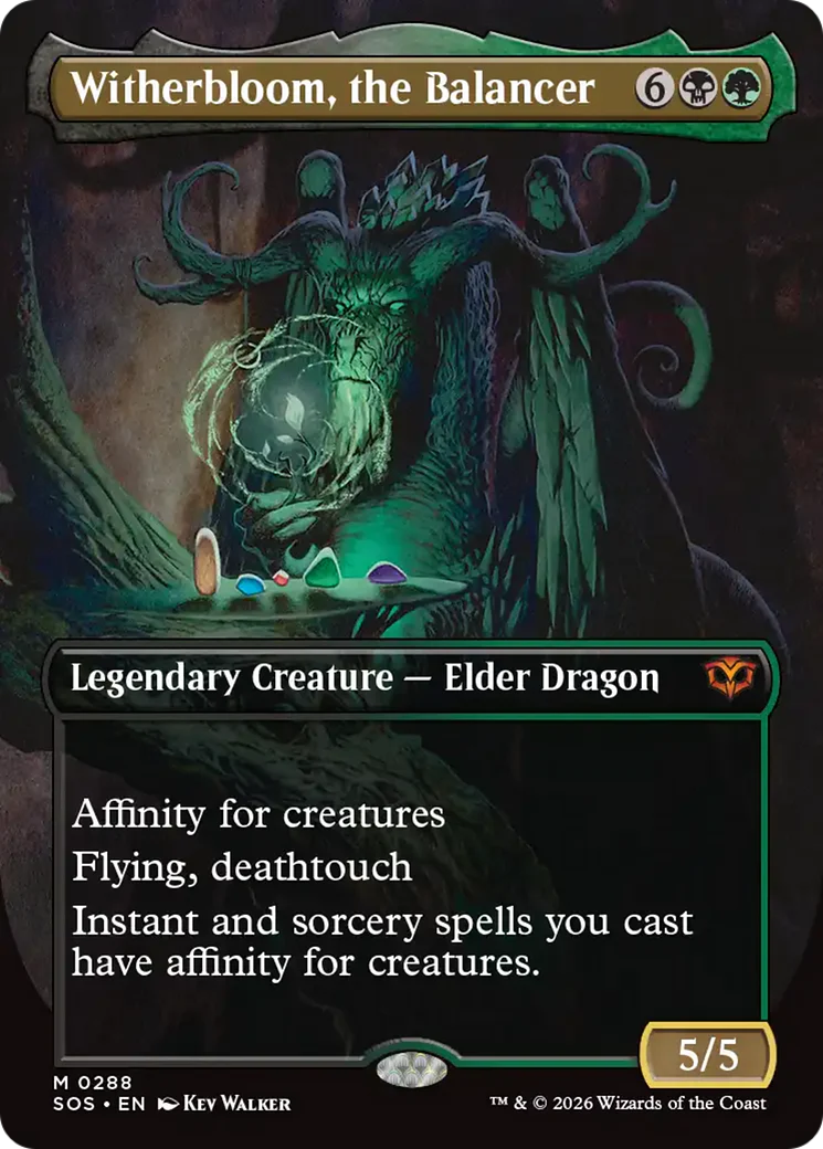 Witherbloom, the Balancer - Borderless (SOS)