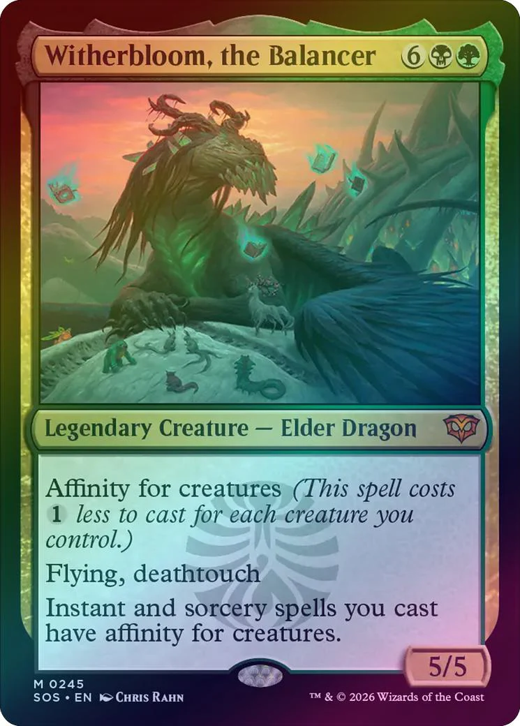 Witherbloom, the Balancer (Foil) (SOS)