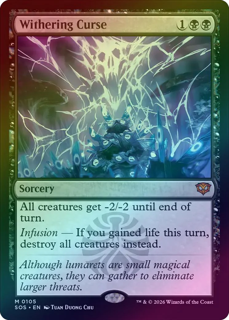 Withering Curse (Foil) (SOS)