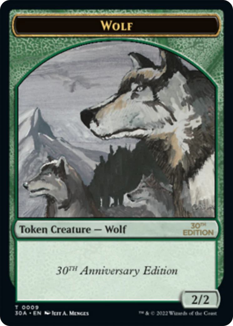 Wolf Token (T30A)