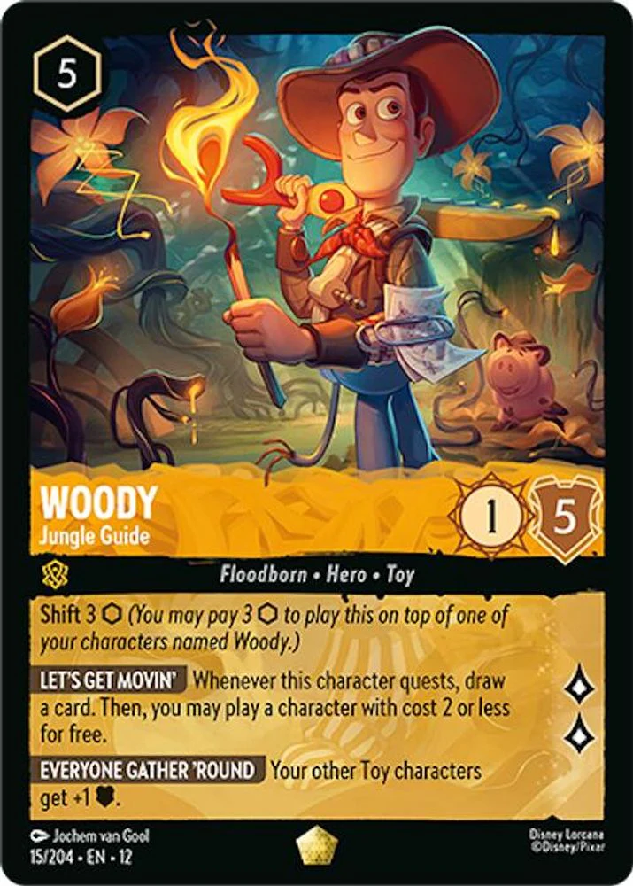 Woody (Jungle Guide) - 15/204 - Legendary