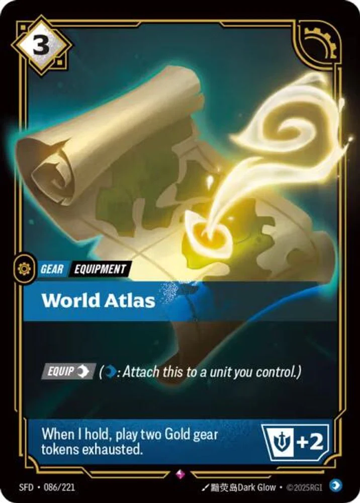 World Atlas - 086/221 - Rare