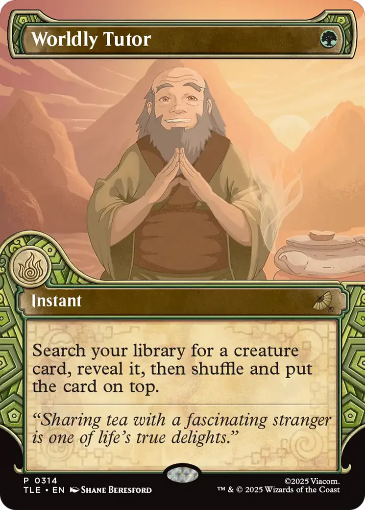 Worldly Tutor - Elemental Frame Showcase (TLE)