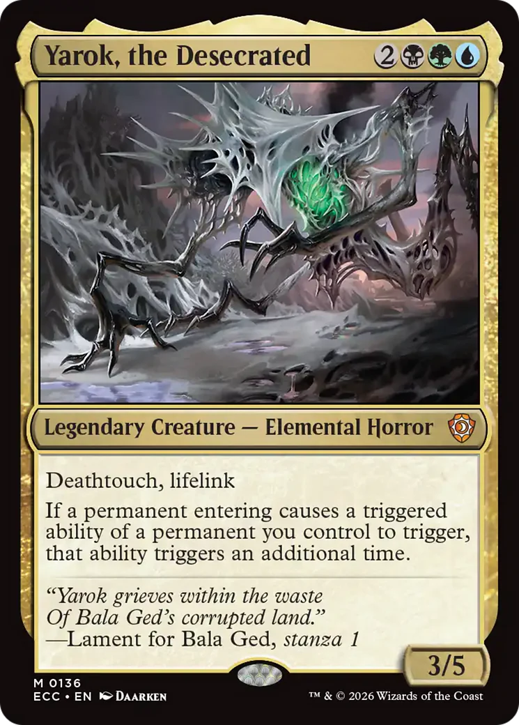 Yarok, the Desecrated (ECC)