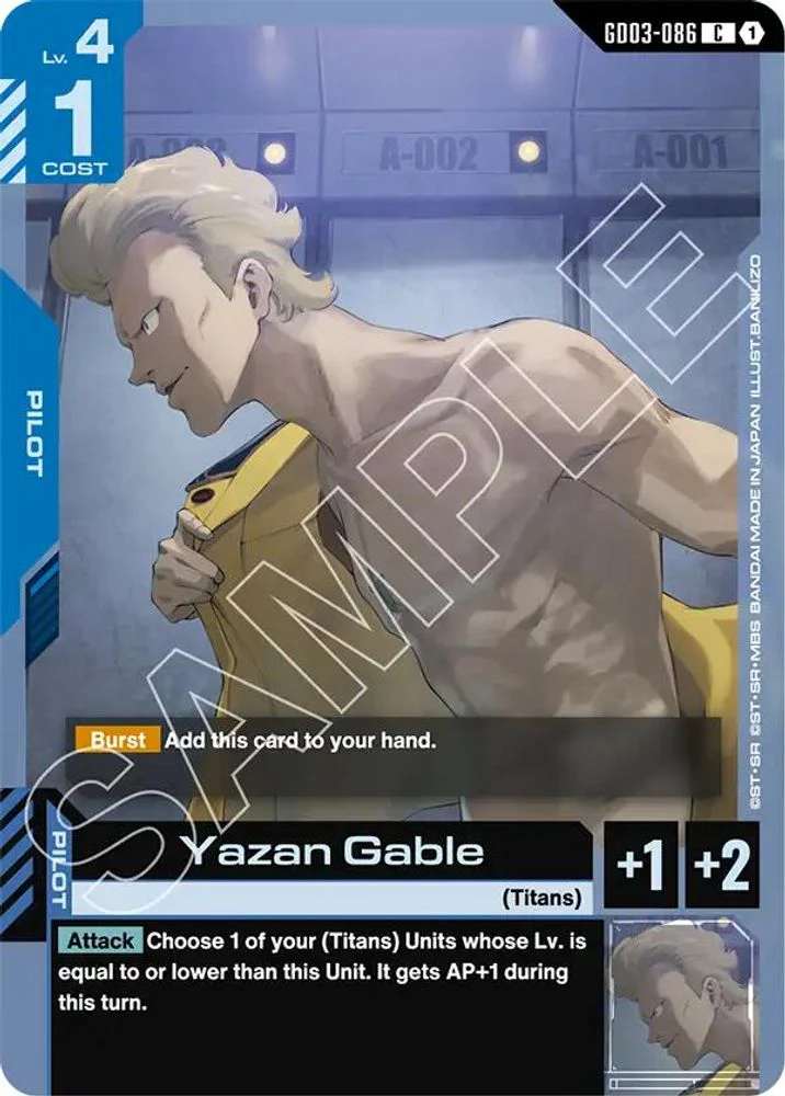 Yazan Gable - GD03-086 - Common