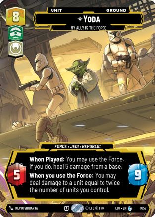 Yoda - My Ally is the Force (Prestige) - 1057 - Legendary