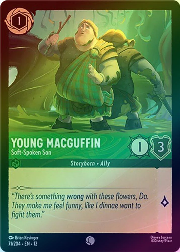 Young MacGuffin (Soft-Spoken Son) - 71/204 - Common (Foil)