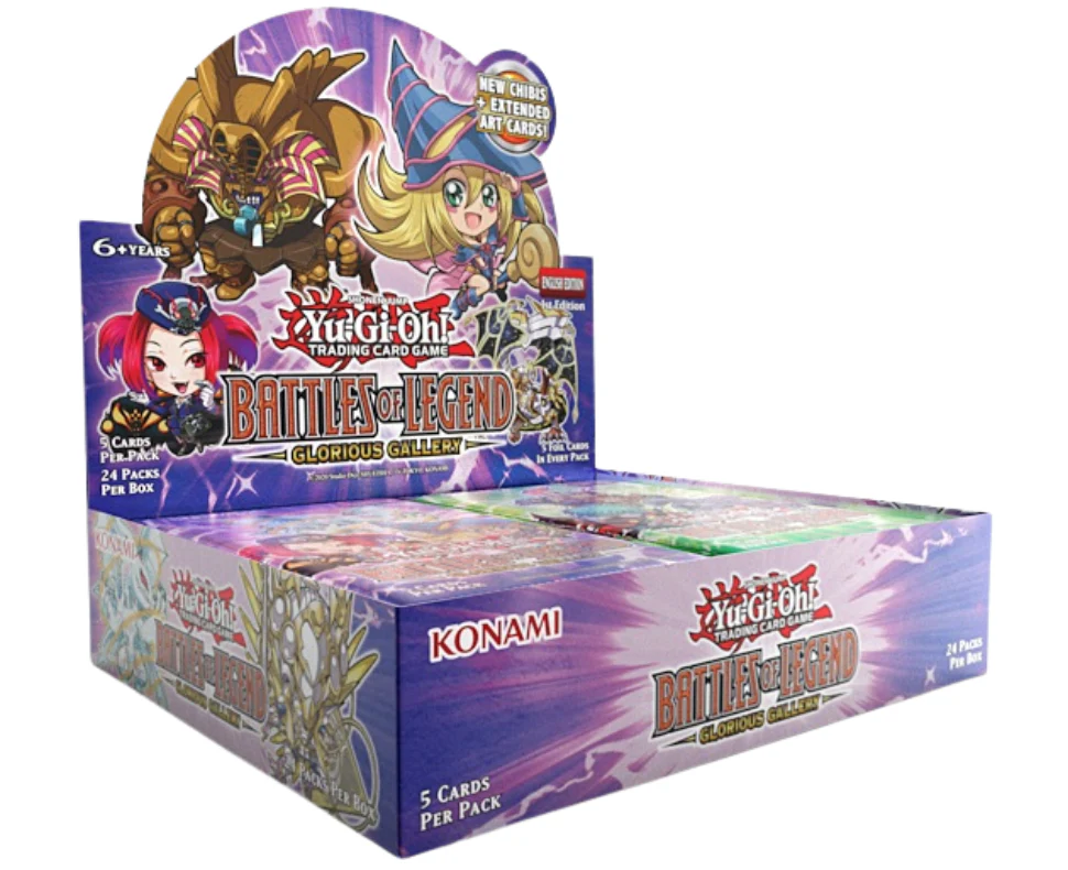 Yugioh - Battles of Legend: Glorious Gallery Booster Box - 1st Edition (Pre-Order)