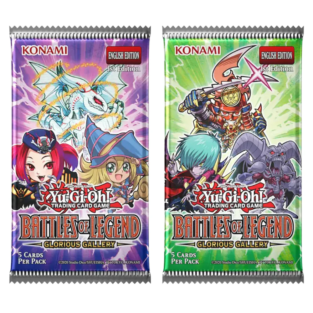 Yugioh - Battles of Legend: Glorious Gallery Booster Box - 1st Edition (Pre-Order) - Image 2