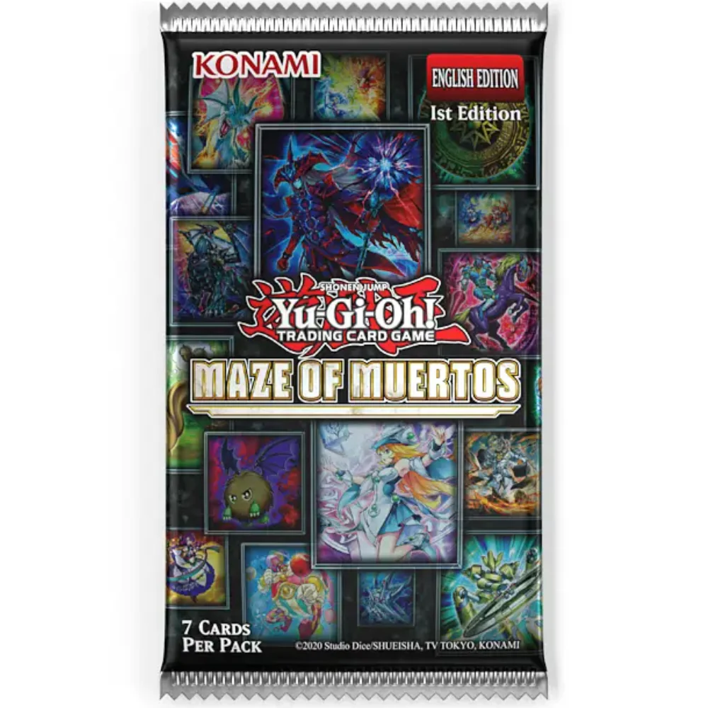 Yugioh - Maze of Muertos Booster Pack - 1st Edition