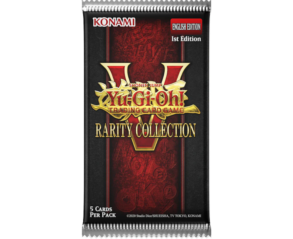 Yugioh - Rarity Collection 5 Booster Pack - 1st Edition