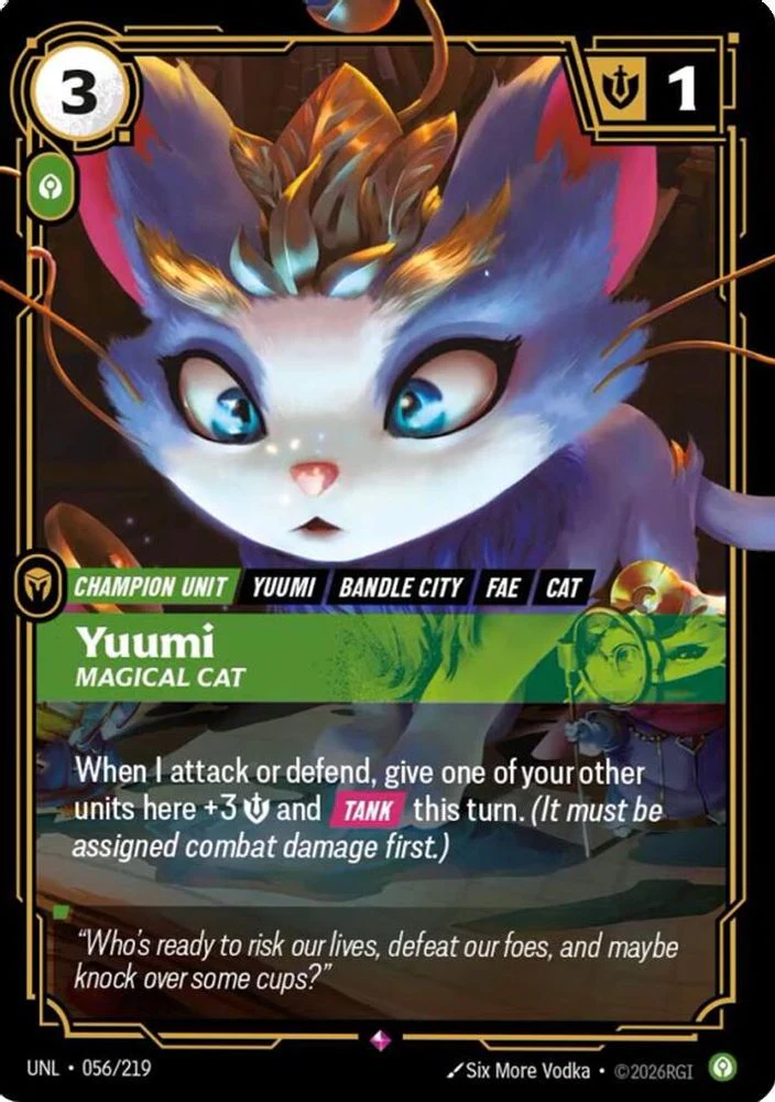 Yuumi - Magical Cat - 056/219 - Rare
