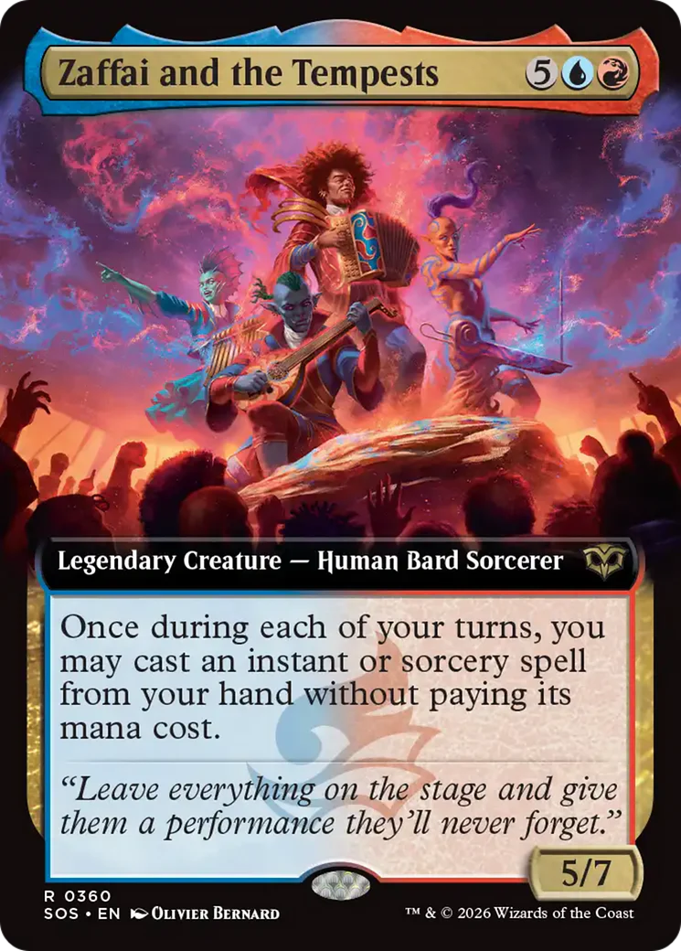 Zaffai and the Tempests - Extended Art (SOS)