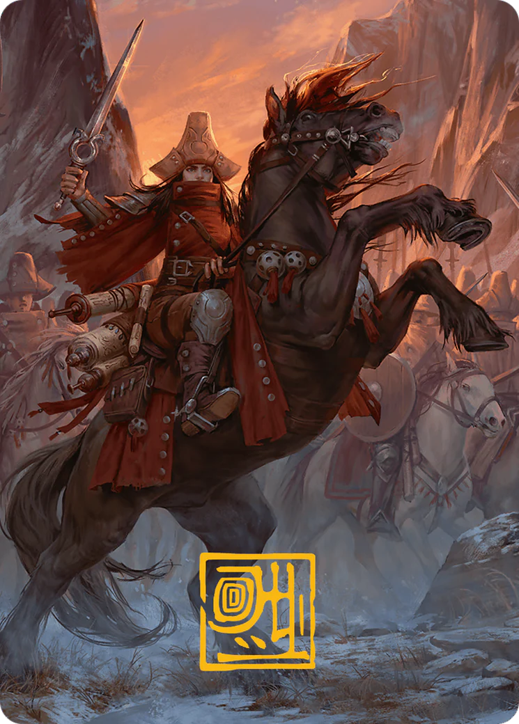 Zealous Conscripts - Art Series (Gold-Stamped Signature) (AINR)
