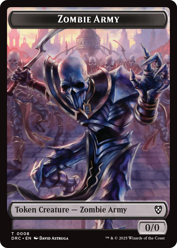 Zombie Army // Shapeshifter Token (TDRC)