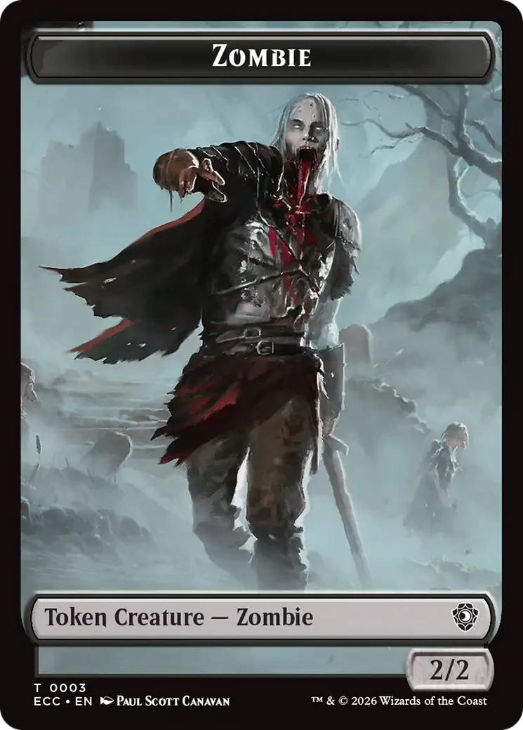 Zombie // Elf Warrior Token (TECC)