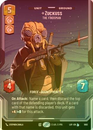 Zuckuss - The Findsman (Prestige Foil) - 1093 - Legendary (Foil)