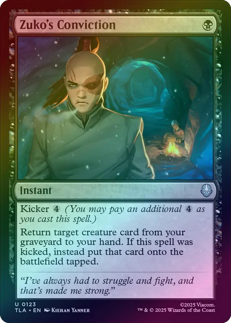 Zuko's Conviction (Foil) (TLA)